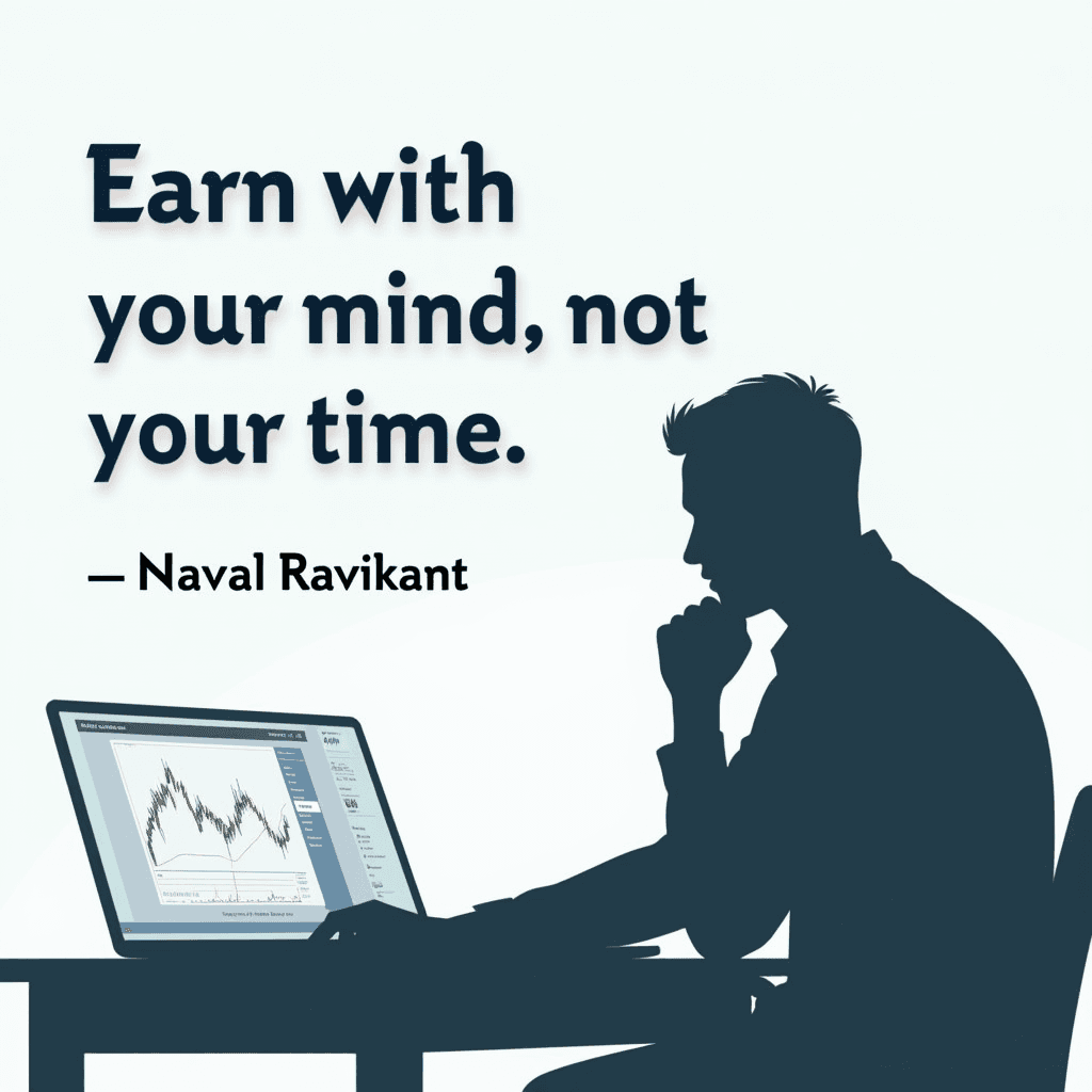 Earn with your mind, not your time.